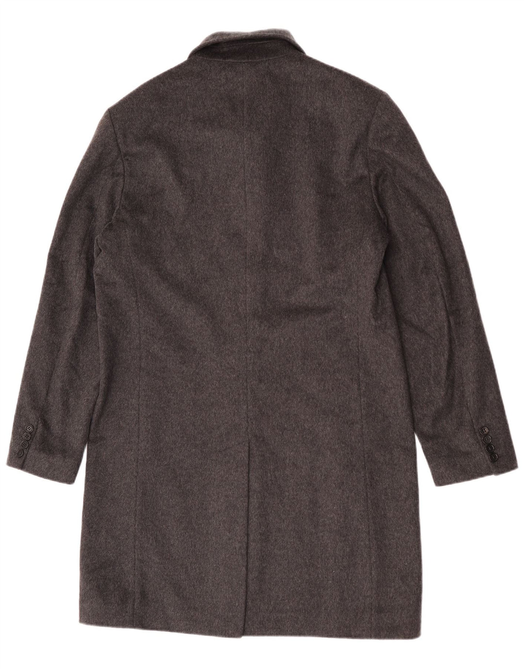 Cappotto Uomo Benetton IT 50 Large Grigio Lana