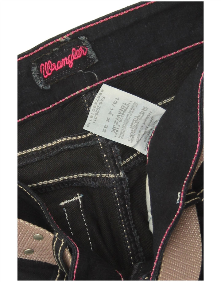 Jeans Bootcut da donna Wrangler W32 L31 cotone blu navy