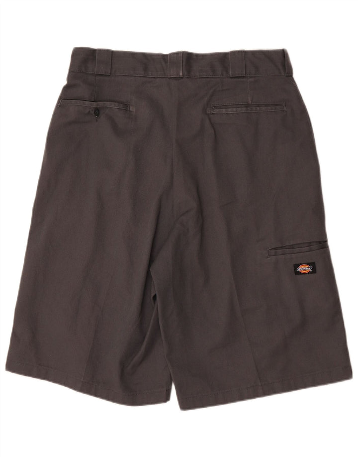 Dickies Herre Loose Fit Cargo Shorts W34 Large Navy Blue Polyester
