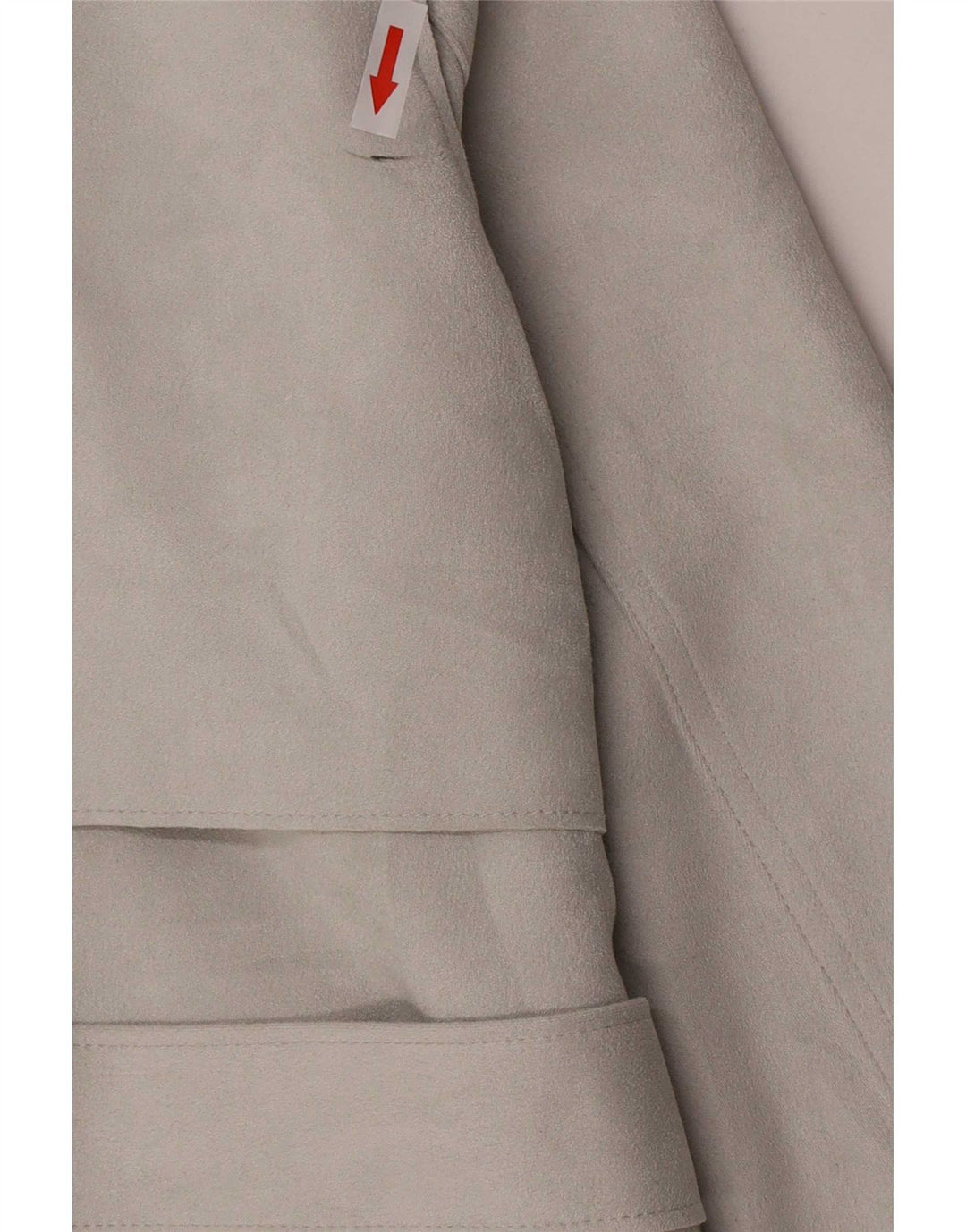 Zara Trench Coat til kvinder UK 10 Small Grå Polyester