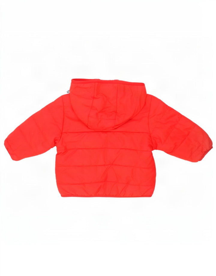 Adidas Chaqueta acolchada con capucha para bebé niño 3-6 meses Rojo Poliéster