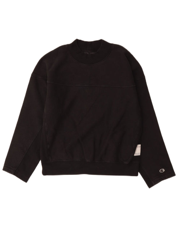 Champion Sudadera para Mujer Jumper UK 18 XL Algodón Negro