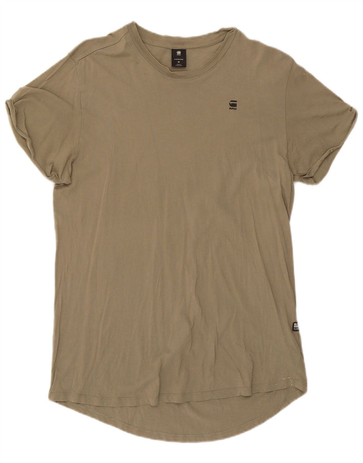 G-Star Herre T-Shirt Top Medium Khaki Bomuld