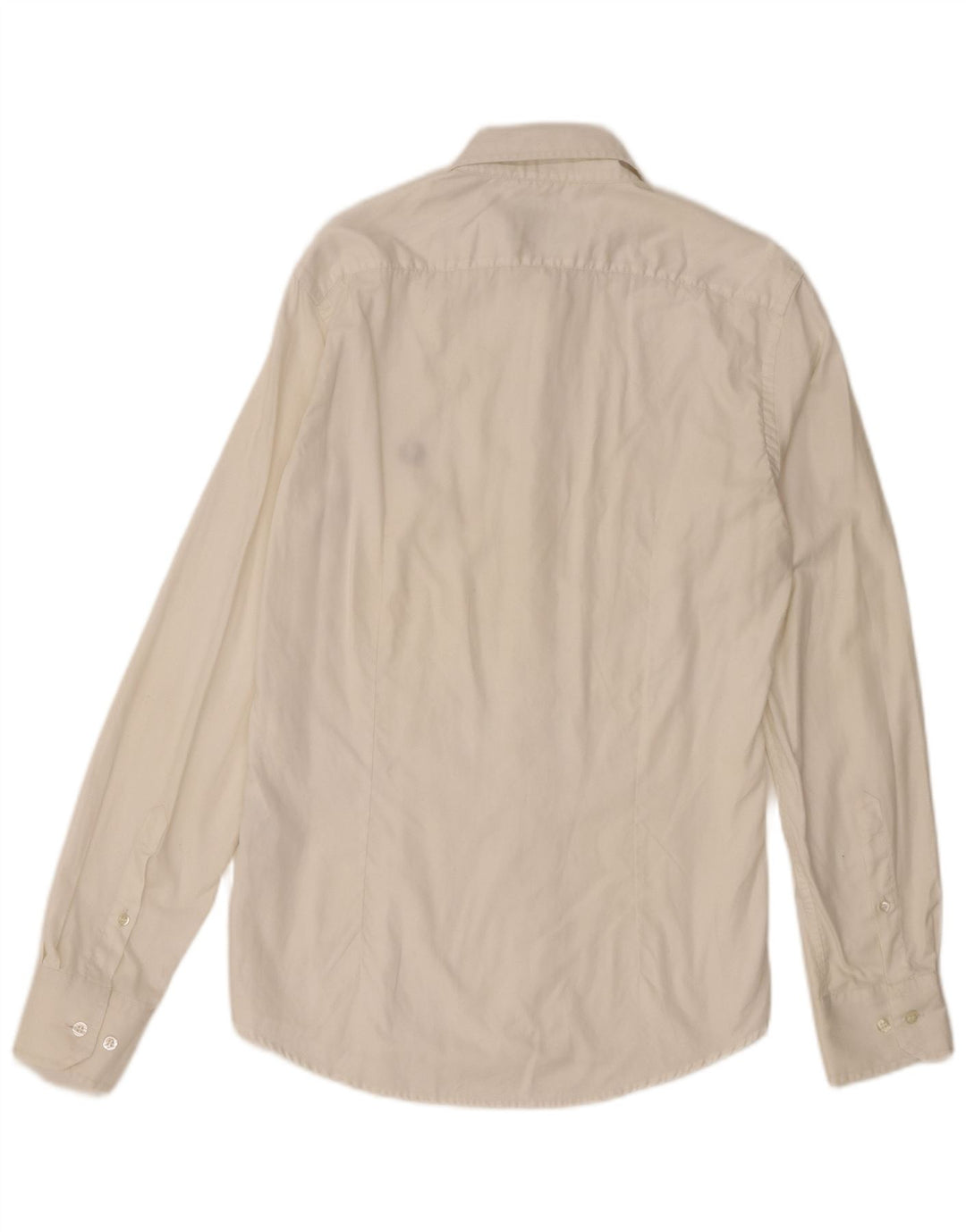 Fred Perry Herre Extra Slim Fit skjorte Medium hvid bomuld