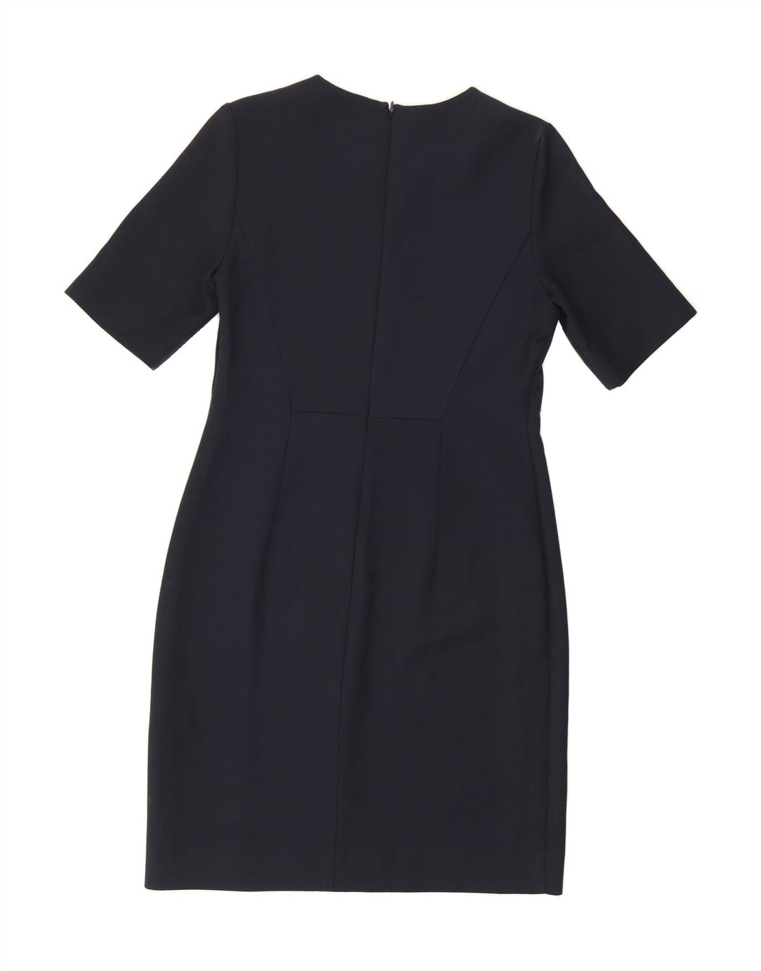 COS Womens Sheath Dress EU 40 Medium Navy Blue Colourblock Vintage Cos and Second-Hand Cos from Messina Hembry 