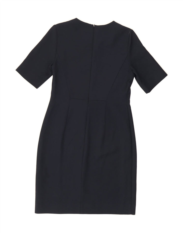 COS Womens Sheath Dress EU 40 Medium Navy Blue Colourblock Vintage Cos and Second-Hand Cos from Messina Hembry 