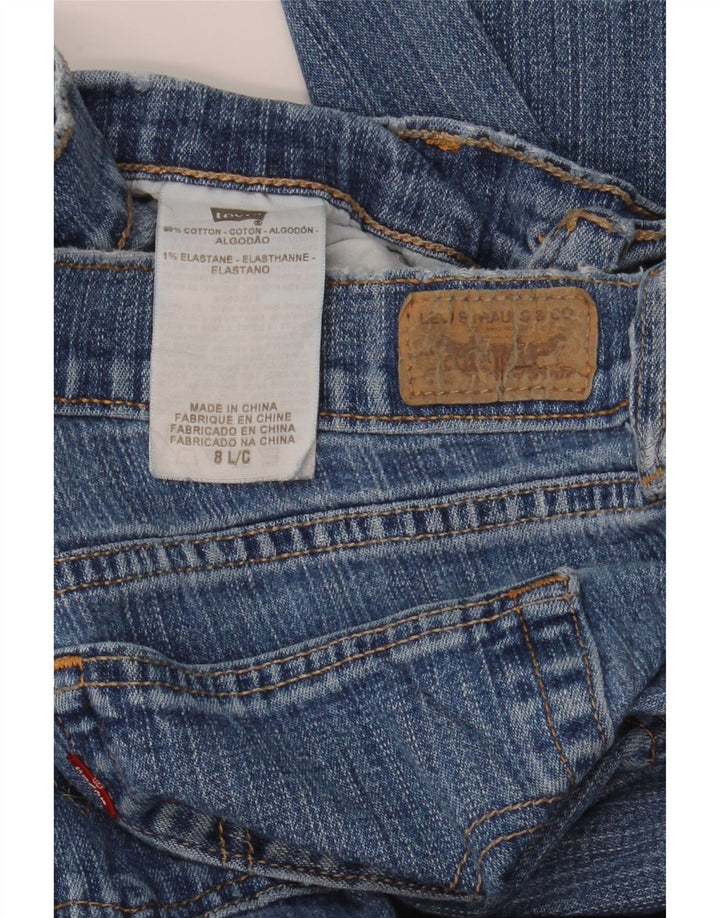 Levi's Womens 515 Bootcut Jeans US 8 Medium W30 L34 Blue Cotton