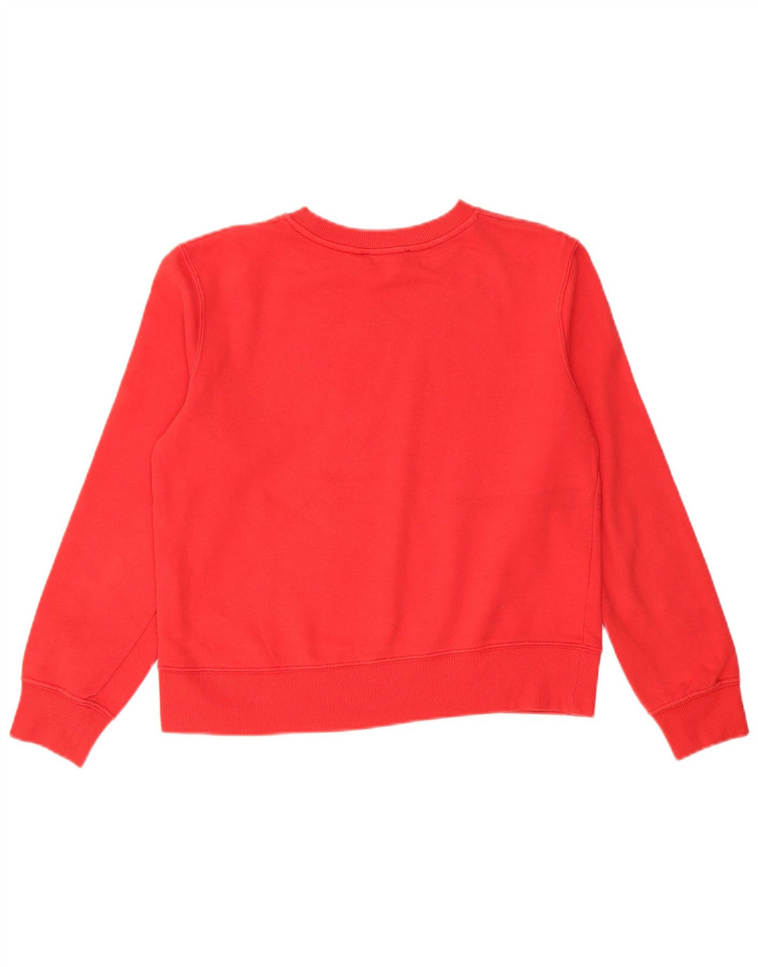 Zara Sweat-shirt pour femme UK 14 en coton rouge moyen