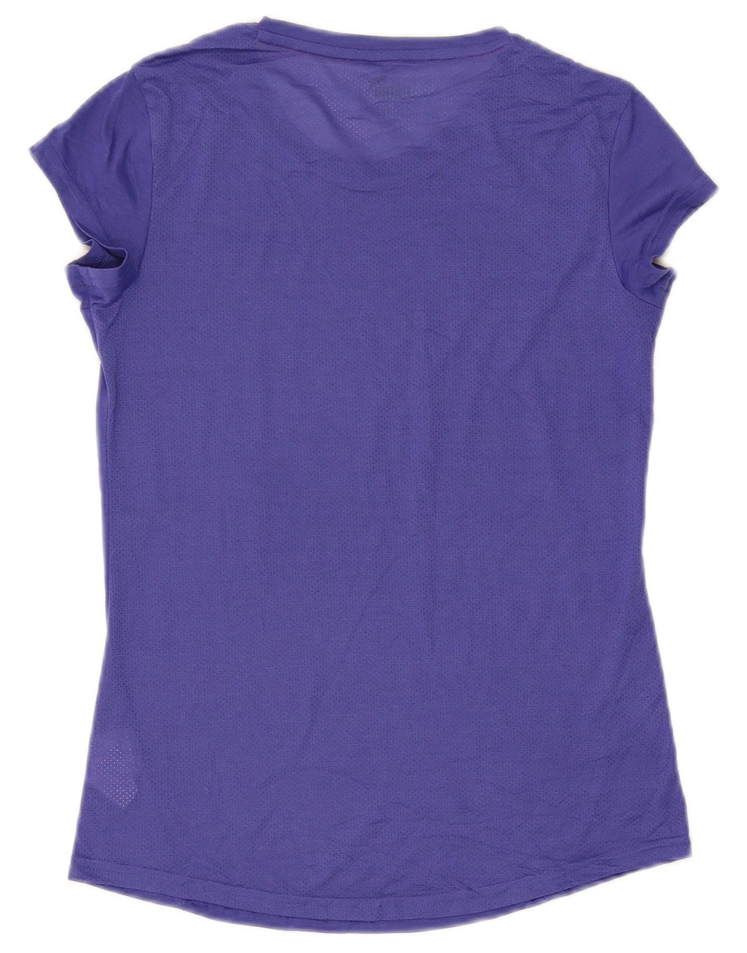 Puma Womens T-Shirt Top UK 10 Small Purple Polyester