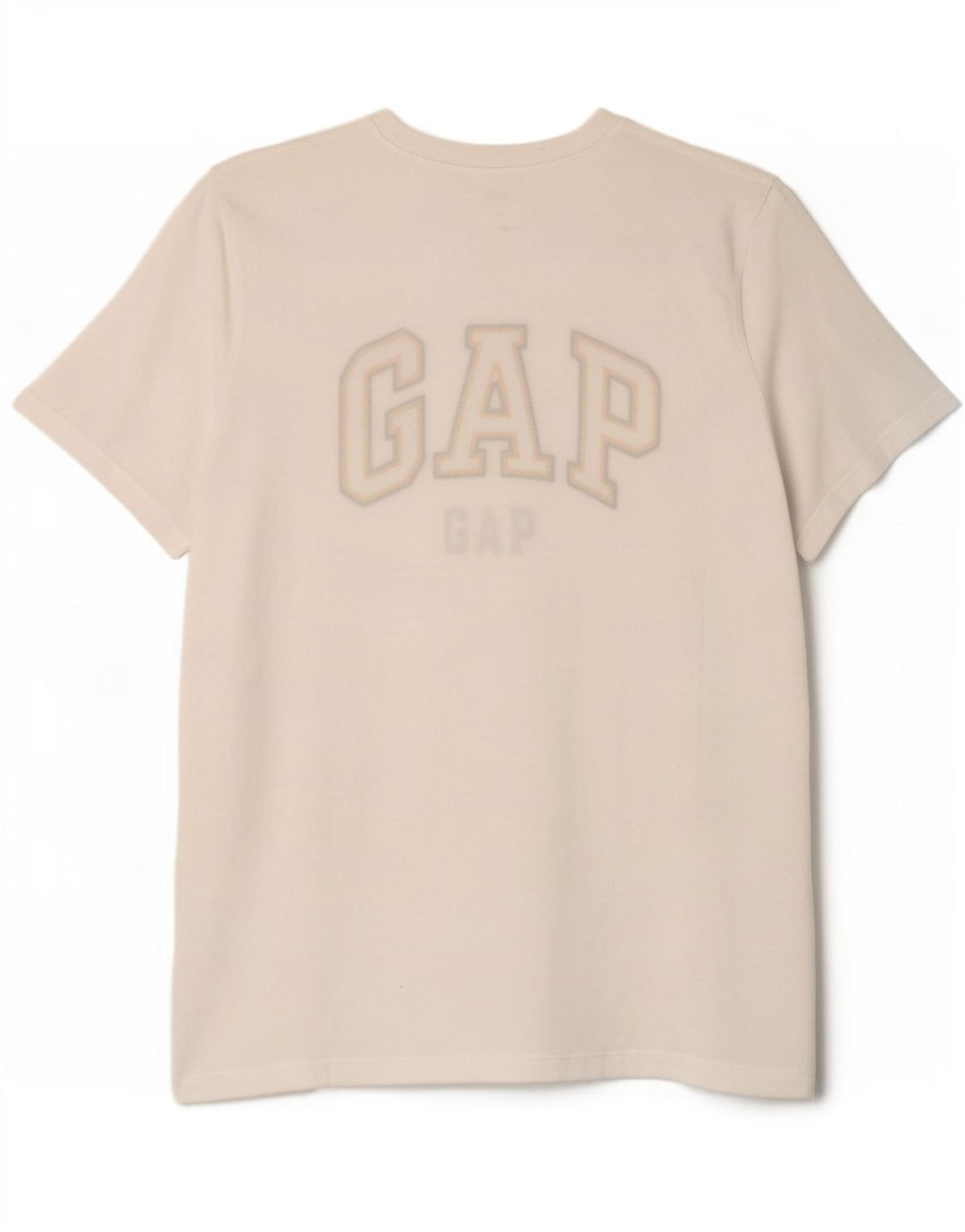 Gap Mens Classic Graphic T-Shirt Top Large White Cotton