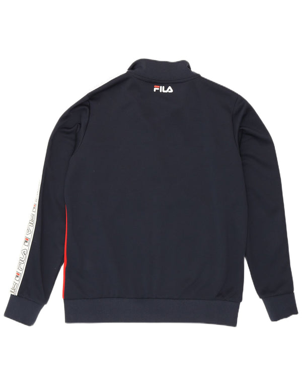 Fila Mens Graphic Chándal Top Chaqueta Pequeña Multicolor Colorblock