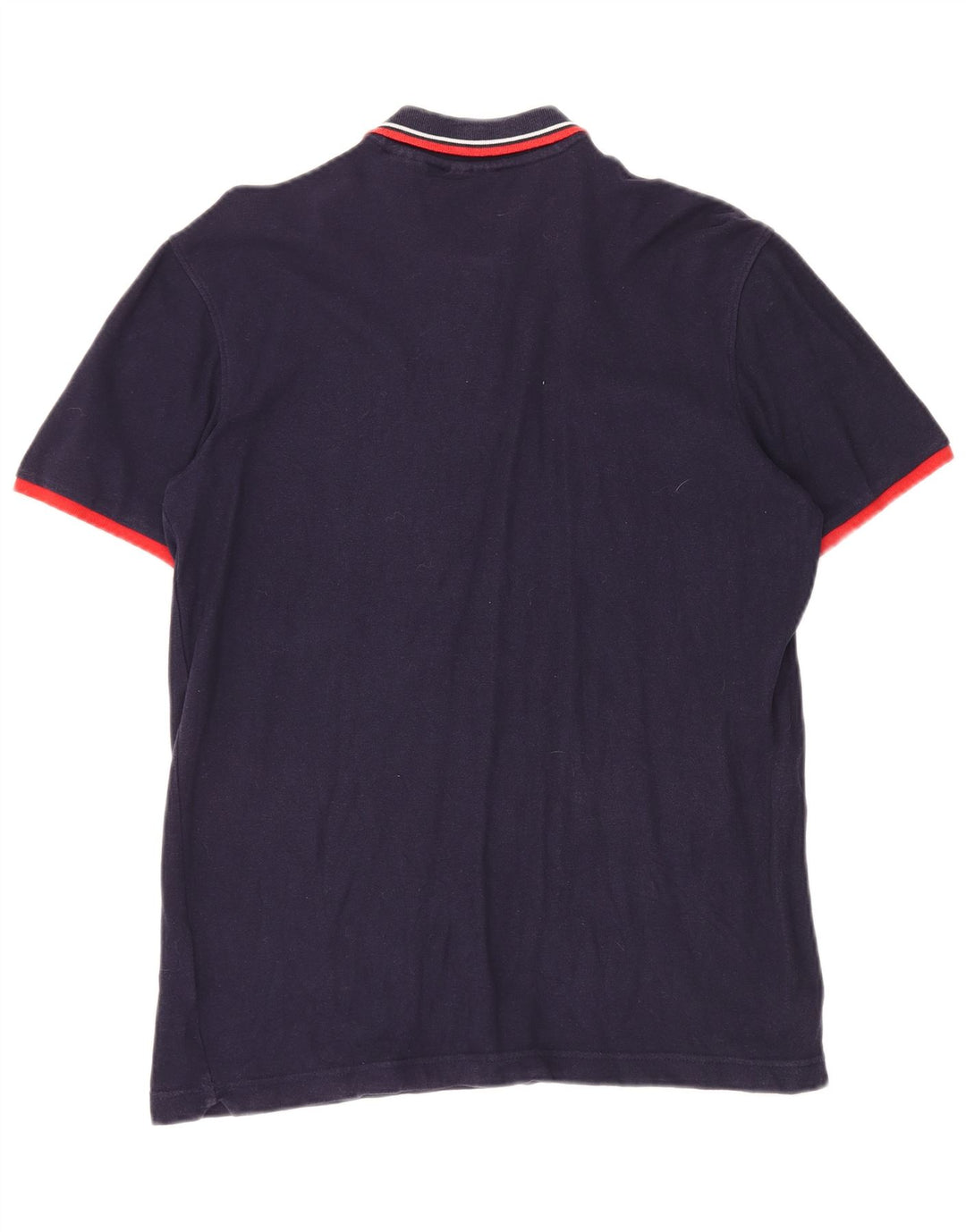 Tricou polo pentru bărbați FILA, bumbac, albastru bleumarin mediu