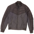 Jaqueta bomber masculina Energie UK 38 algodão colorblock azul marinho médio