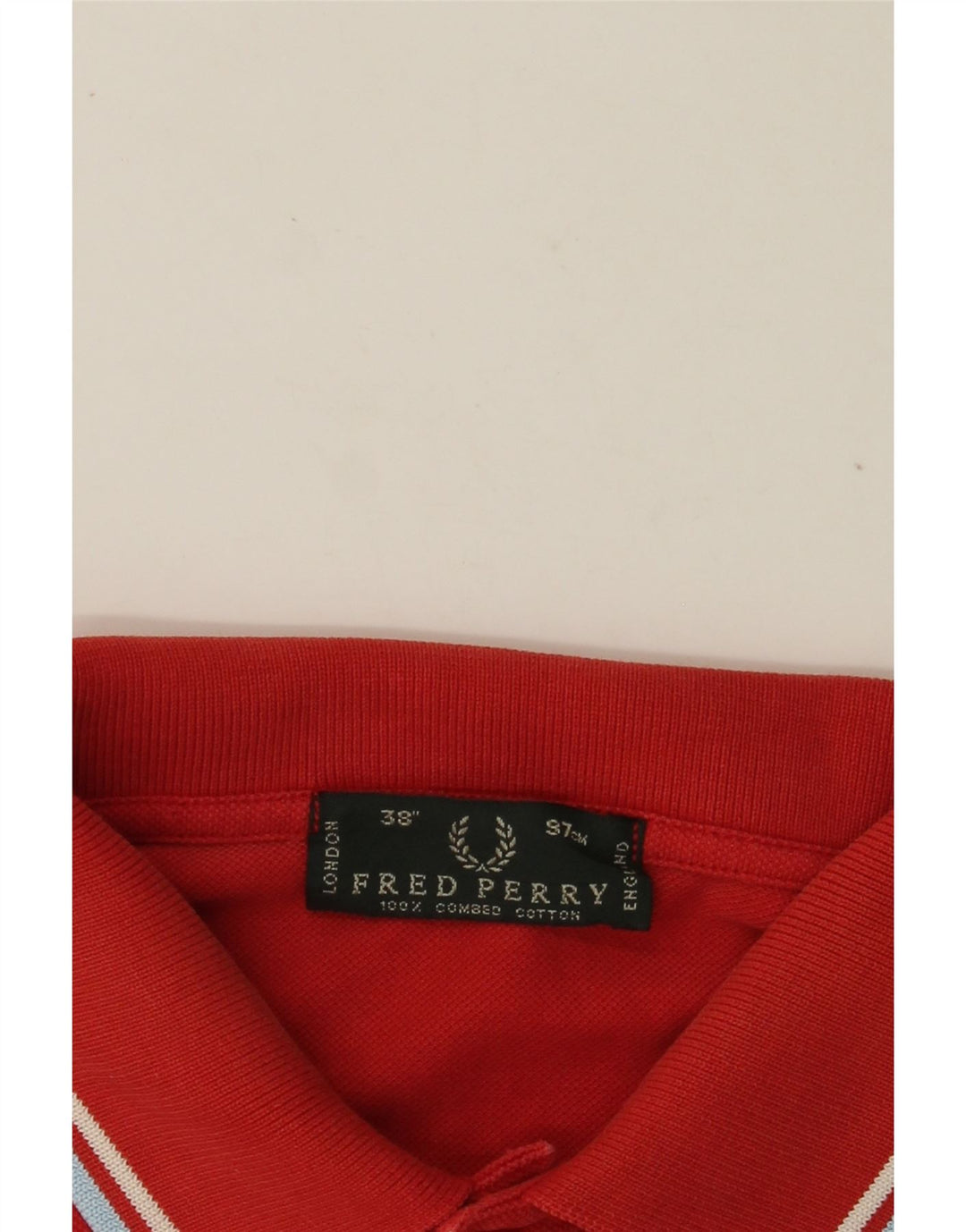FRED PERRY Herre poloshirt Lille rød bomuld