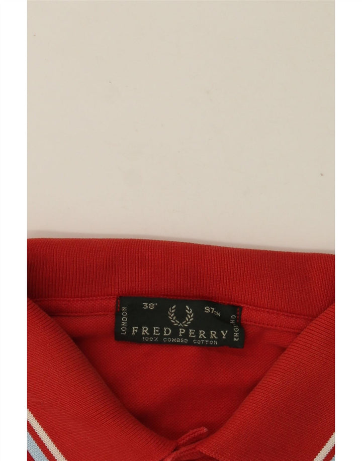 FRED PERRY Herre poloshirt Lille rød bomuld