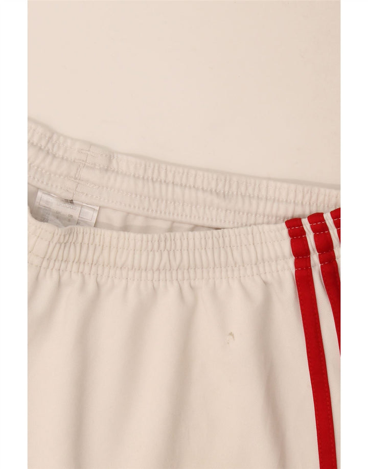 ADIDAS Mens Aeroready Sport Shorts Small  White Polyester