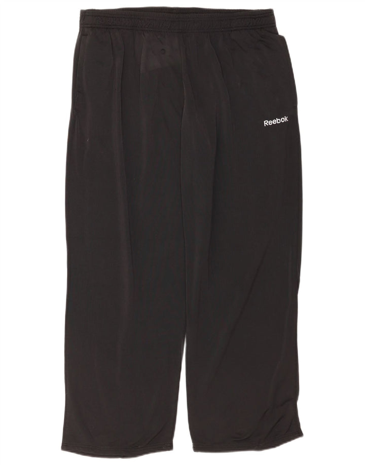 Reebok Træningsdragtsbukser til mænd Stor sort polyester
