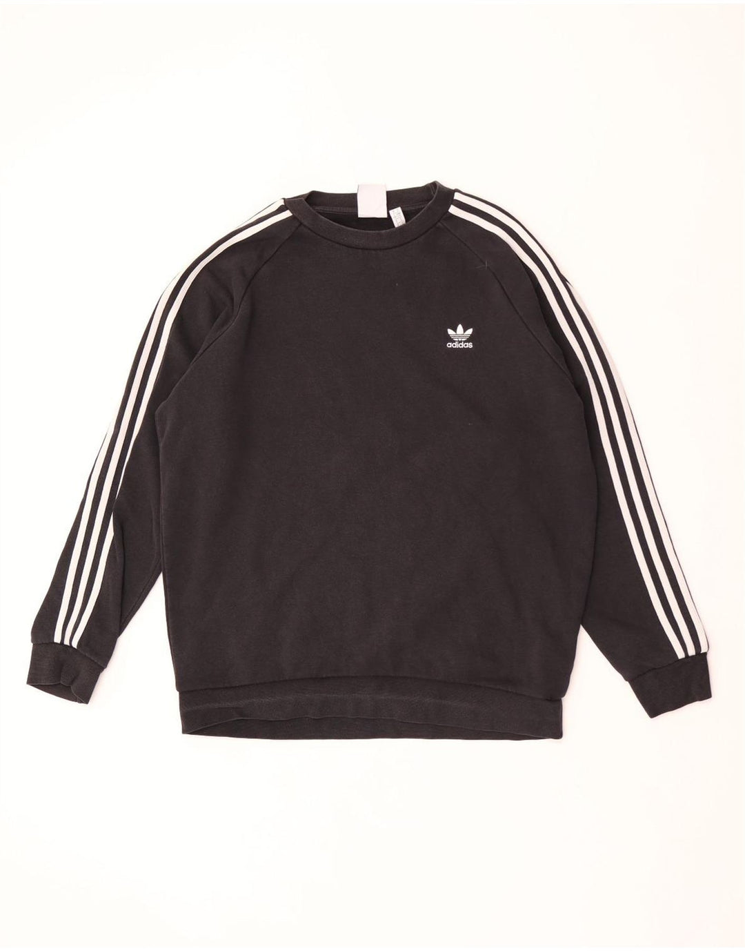 ADIDAS Mens Sweatshirt Jumper Large Black Cotton
