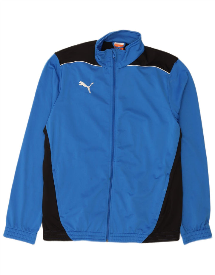 Puma muška gornja jakna trenirke Large Blue Colourblock poliester