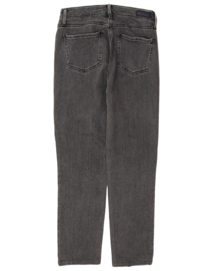 Tommy Hilfiger Womens Cropped Jeans W27 L25 Grey Cotton
