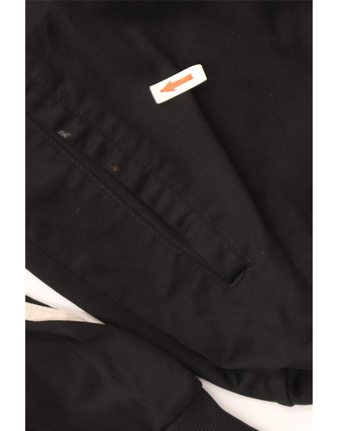 Giacca da tuta da uomo Adidas UK 40/42 Medium Nero Poliestere