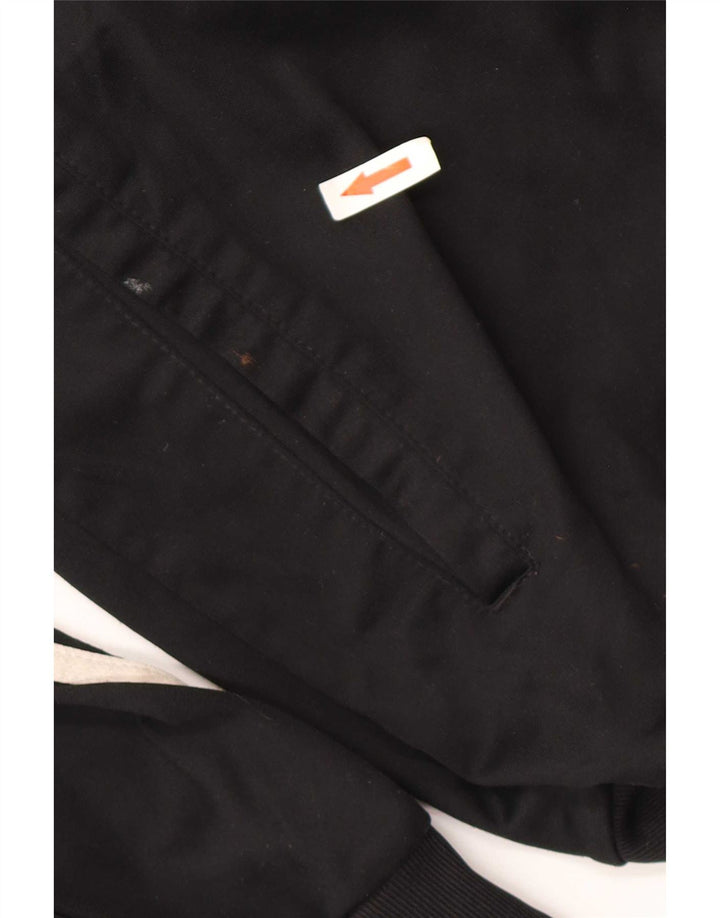Giacca da tuta da uomo Adidas UK 40/42 Medium Nero Poliestere