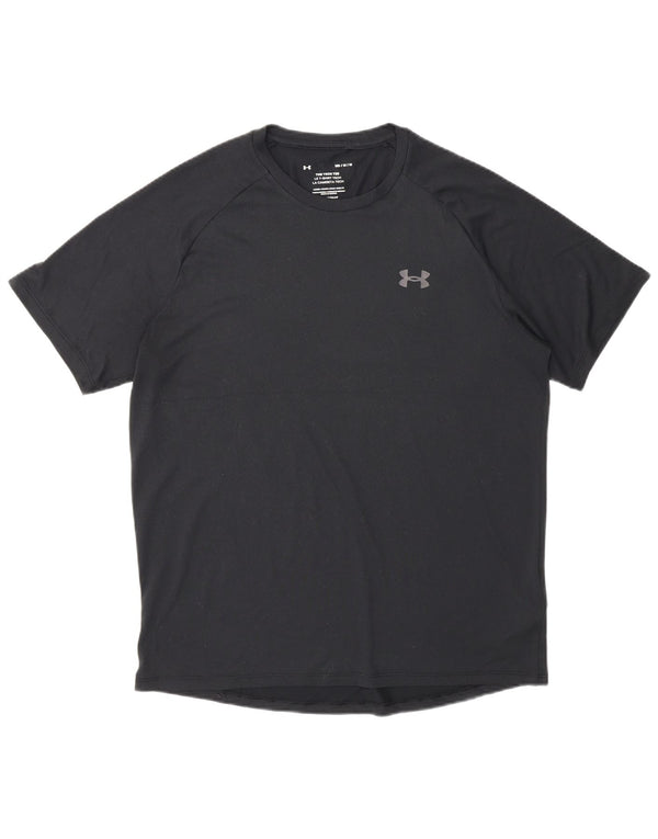 Ανδρικό μπλουζάκι Under Armour Heat Gear Top Medium Μαύρο Πολυεστέρας