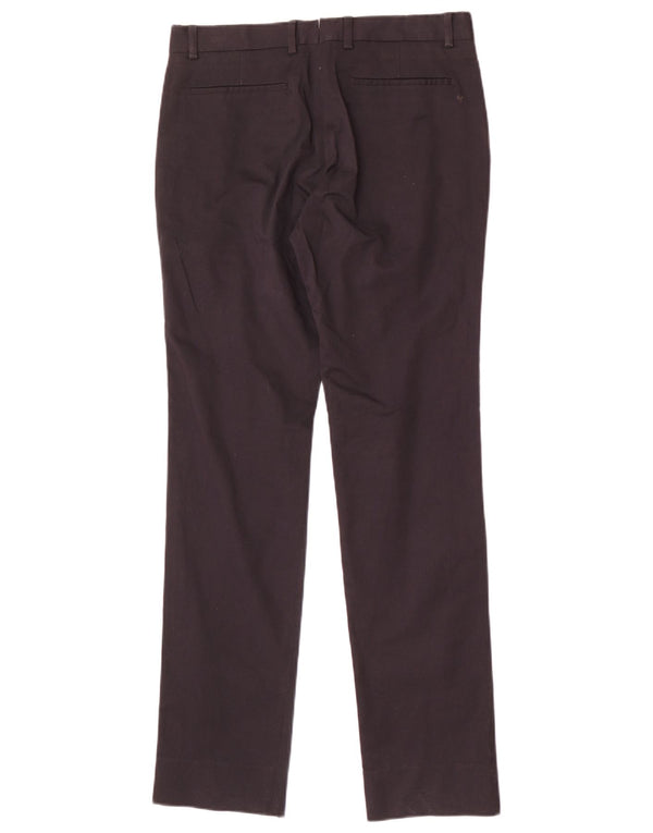 Paul Smith Mens Slim Chino Trousers W30 L31 Navy Blue Cotton