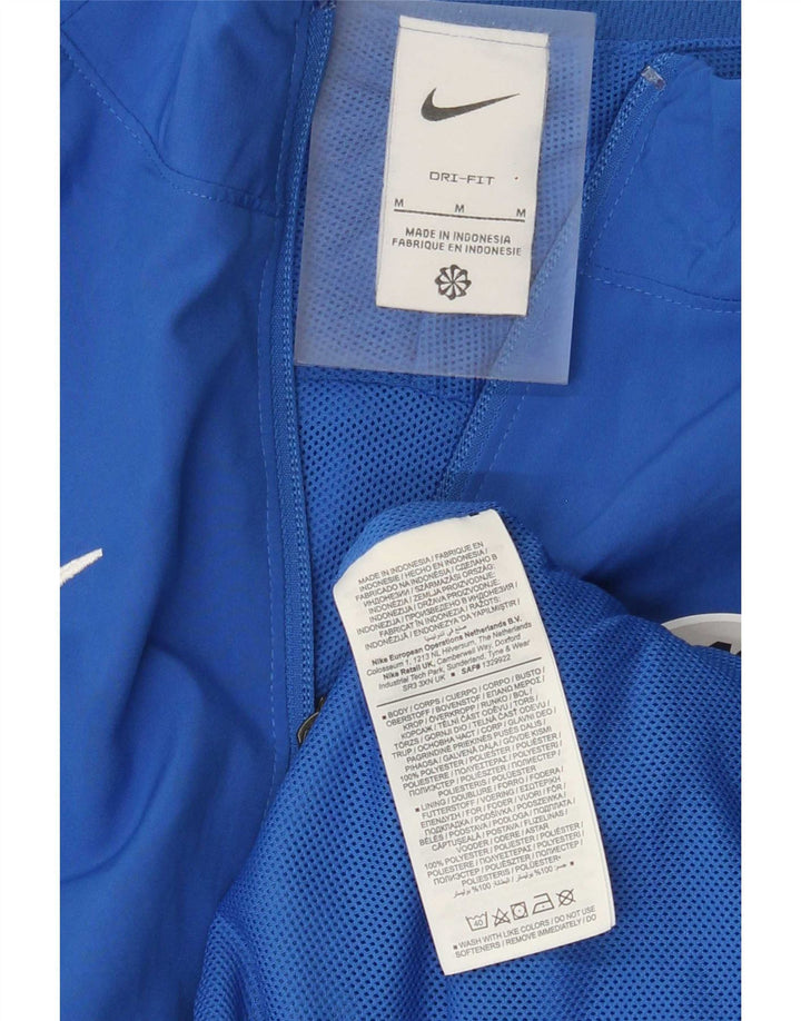 Veste de survêtement Nike Dri Fit Graphic pour homme, bleu moyen, color block