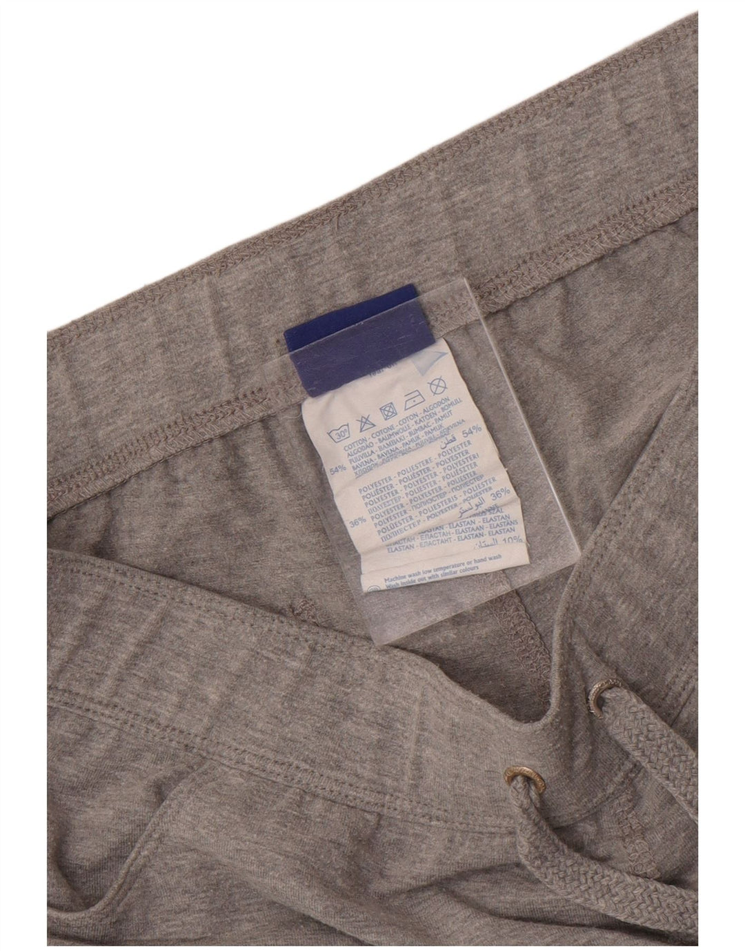 Champion Womens Sport Shorts UK 12 Medium  Grey Cotton