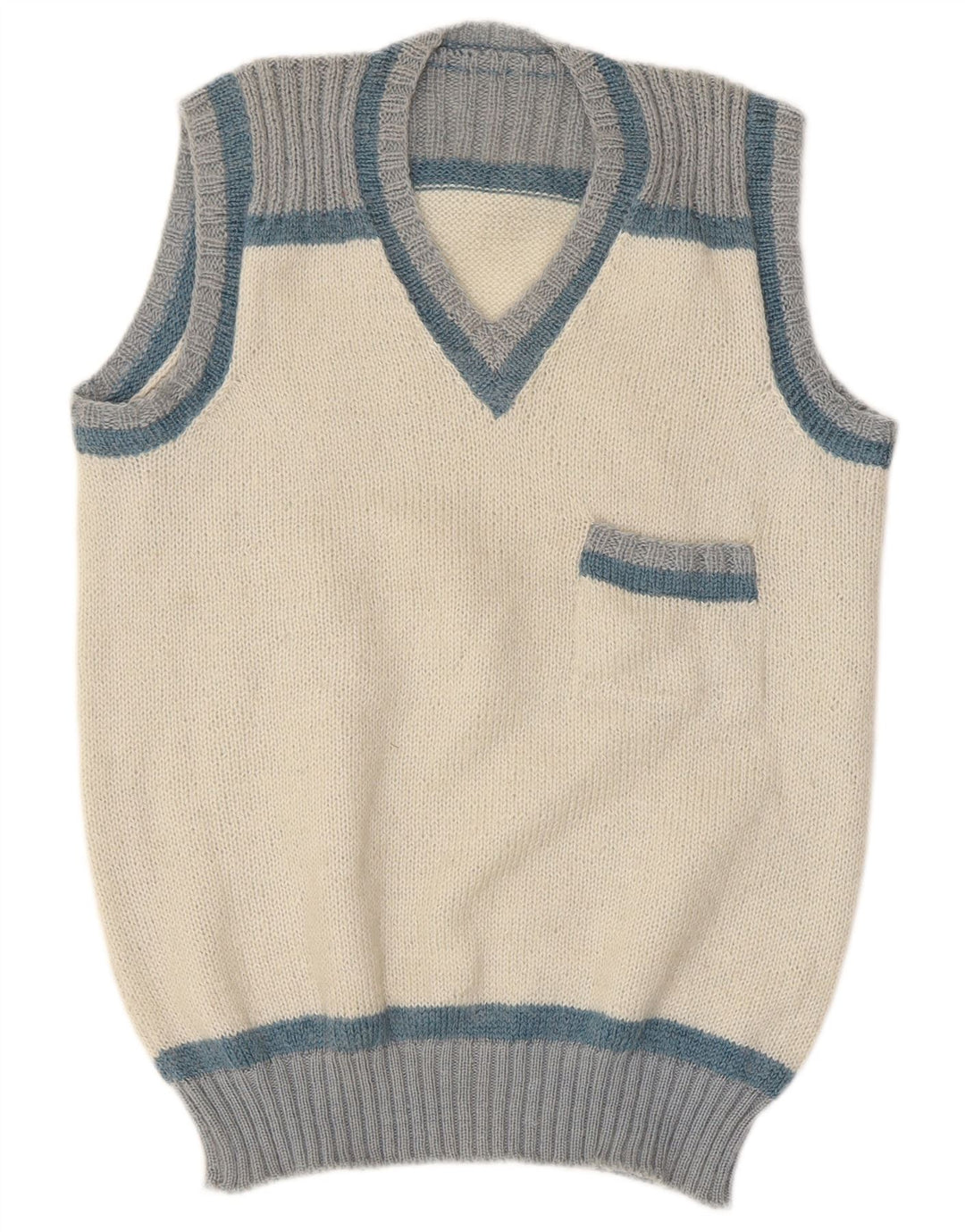 Canottiera vintage da uomo canotta piccola color bianco