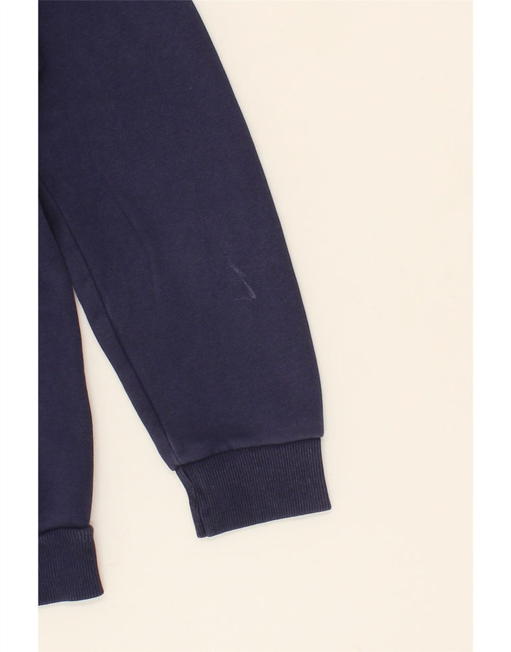PUMA Mens Hoodie Jumper Small Navy Blue Vintage Puma and Second-Hand Puma from Messina Hembry 