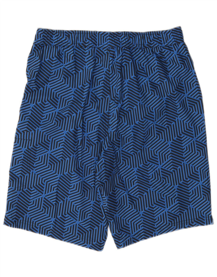 Mountain Warehouse Womens Swimming Shorts Small Blue Geometric Polyester