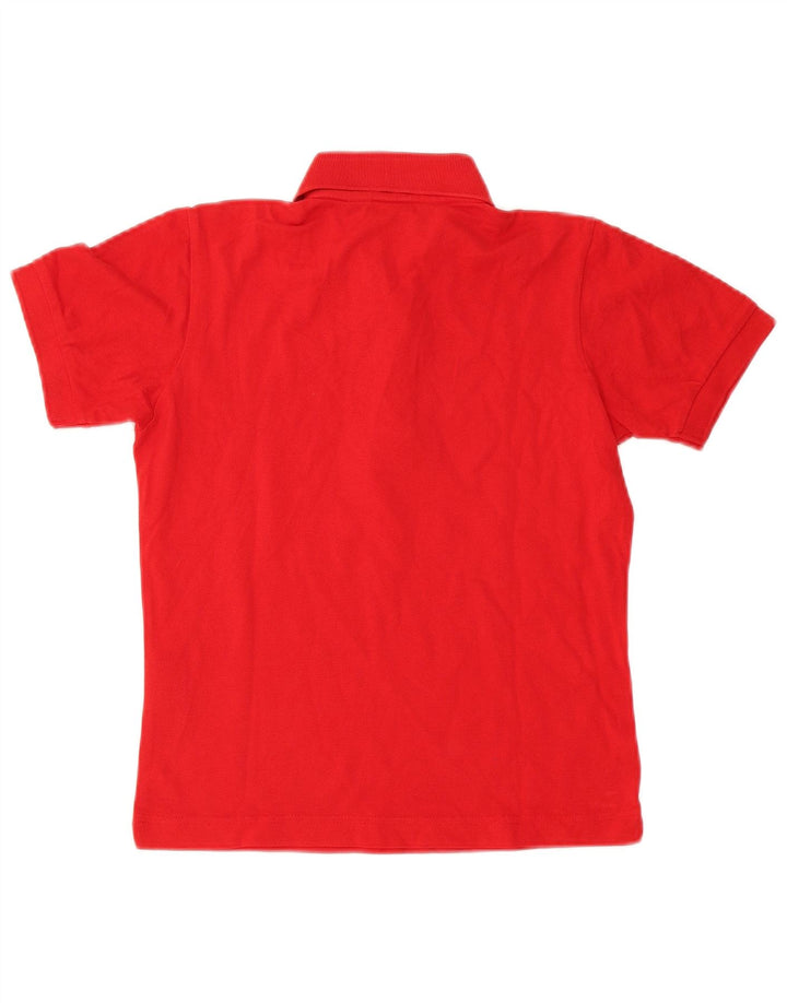 KAPPA Womens Polo Shirt UK 10 Small Red Cotton