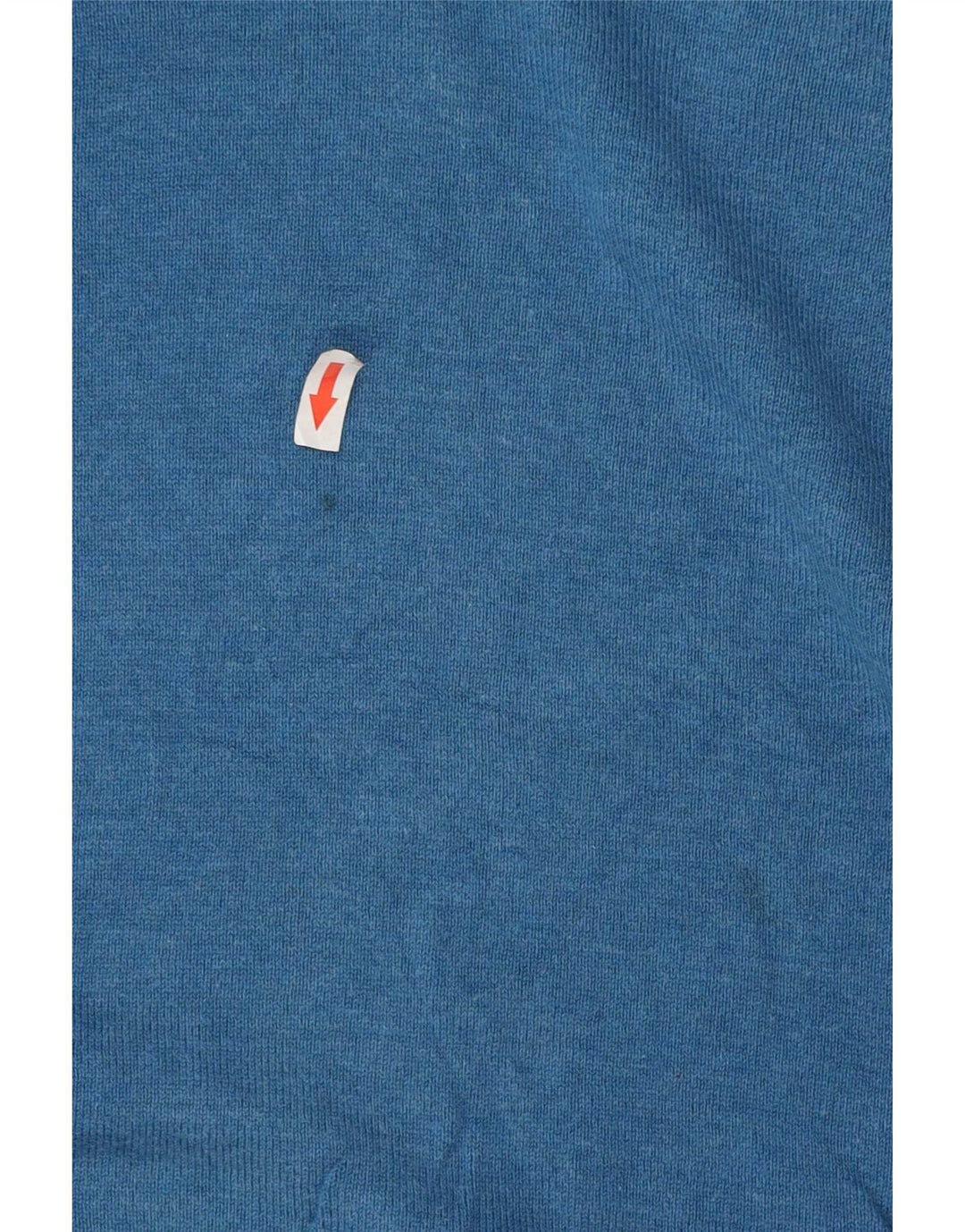 Marks & Spencer Mens V-Neck Jumper Sweater XL Blue Cotton