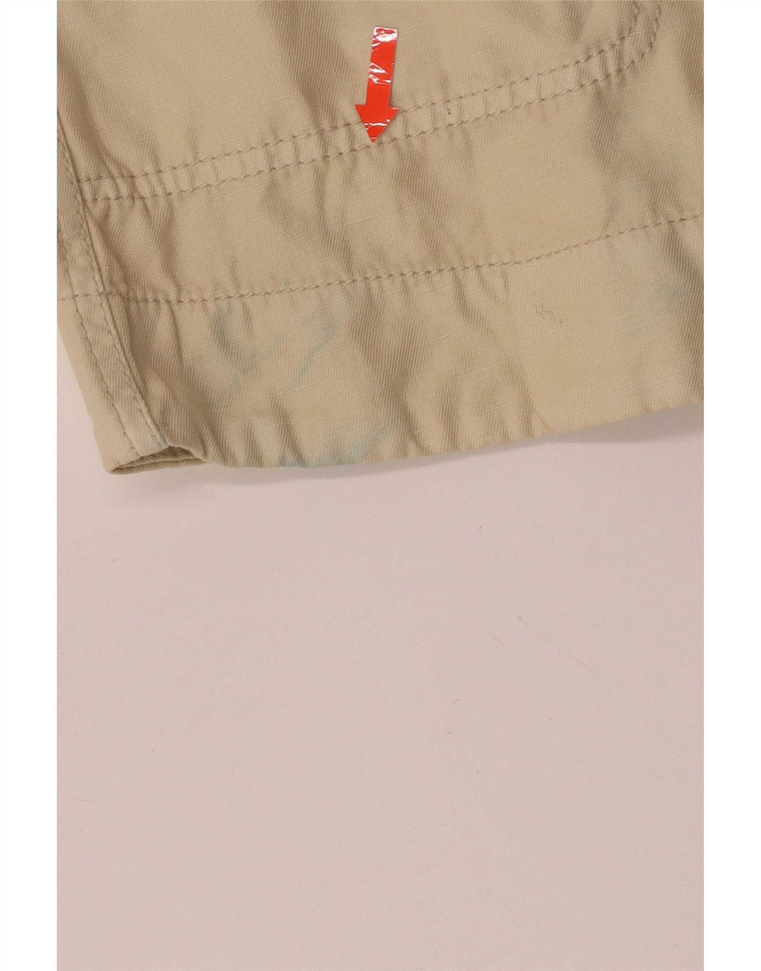 Diesel Womens Cargo Capri Trousers W31 L21 Beige Cotton