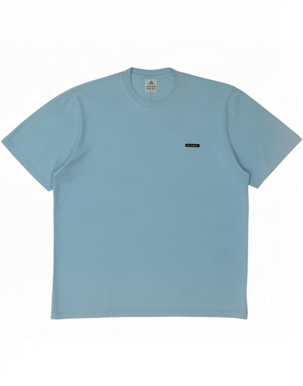 Adidas Hombre Camiseta Top XL Azul Algodón
