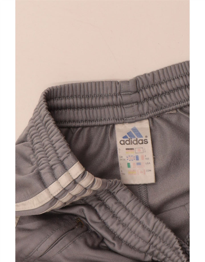 ADIDAS Mens Tracksuit Trousers UK 34/36 Small Grey Polyester