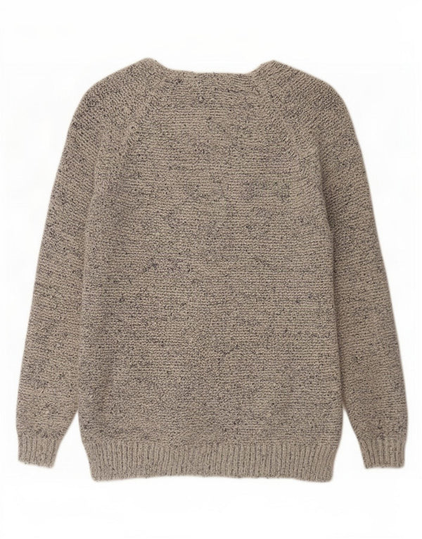 Marks & Spencer Cardigan pour femme en coton moucheté bleu moyen UK 14