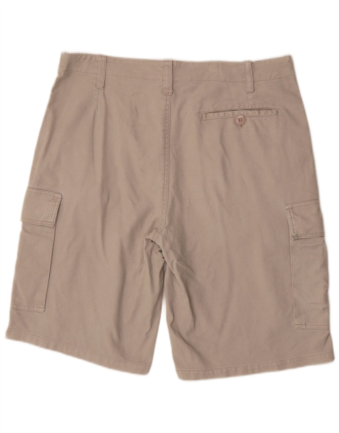 Vintage Herre Cargo Shorts 2XL W38 Grå Bomuld