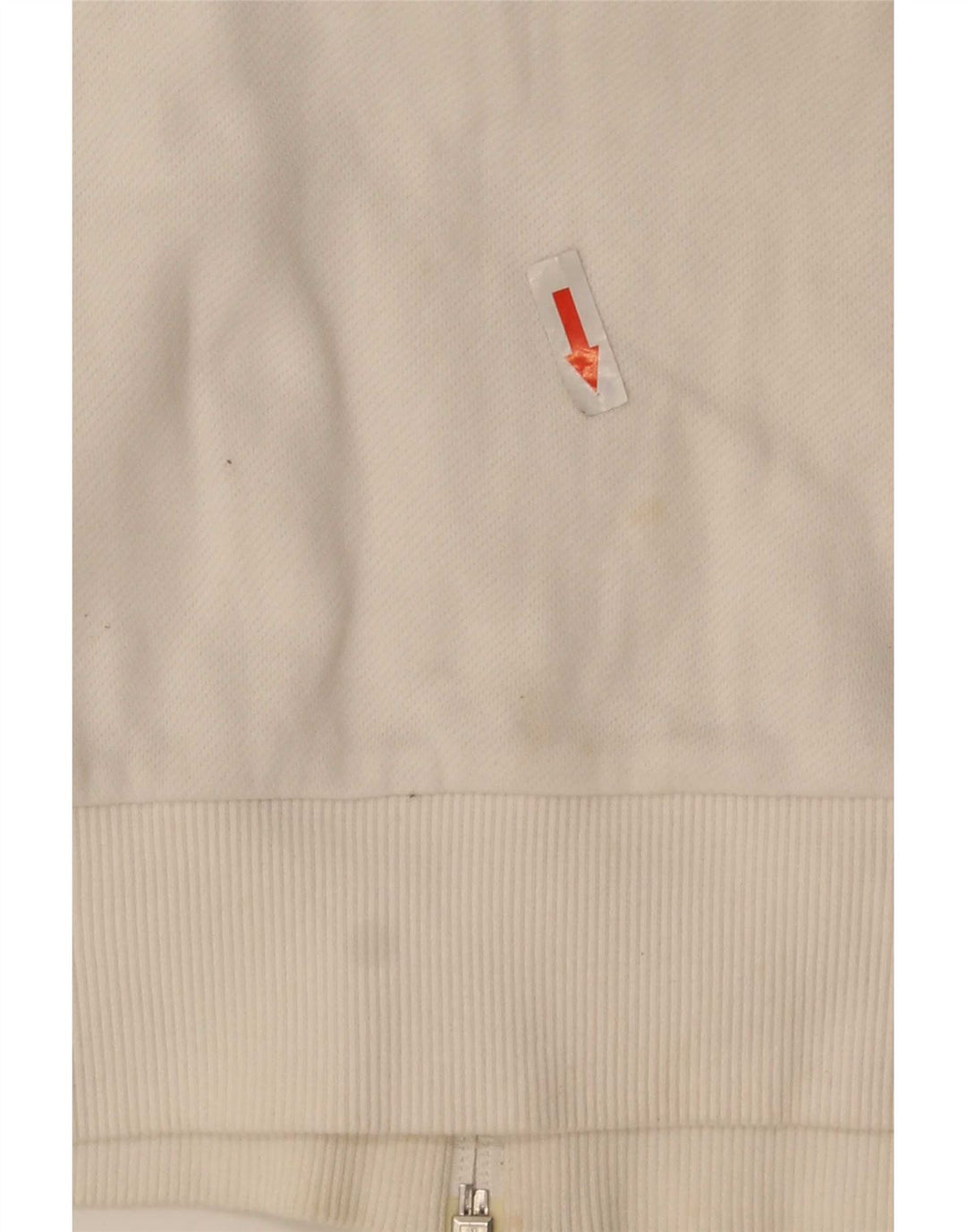 Puma Veste de survêtement pour homme en coton color block Large Blanc