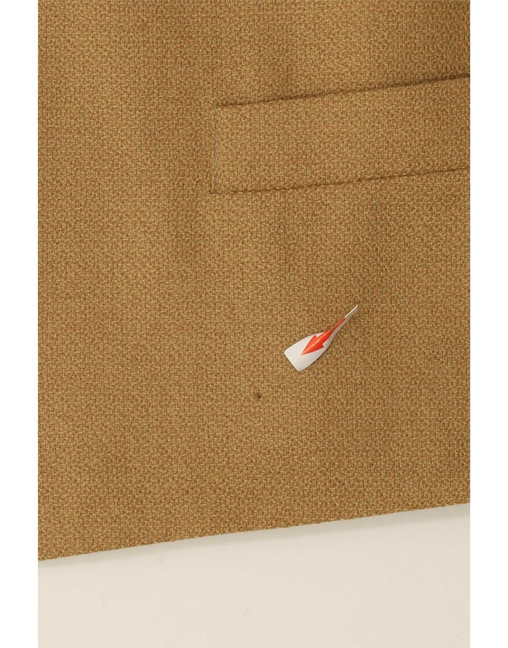 Chaleco de hombre Pierre Cardin IT 48 Lana marrón medio