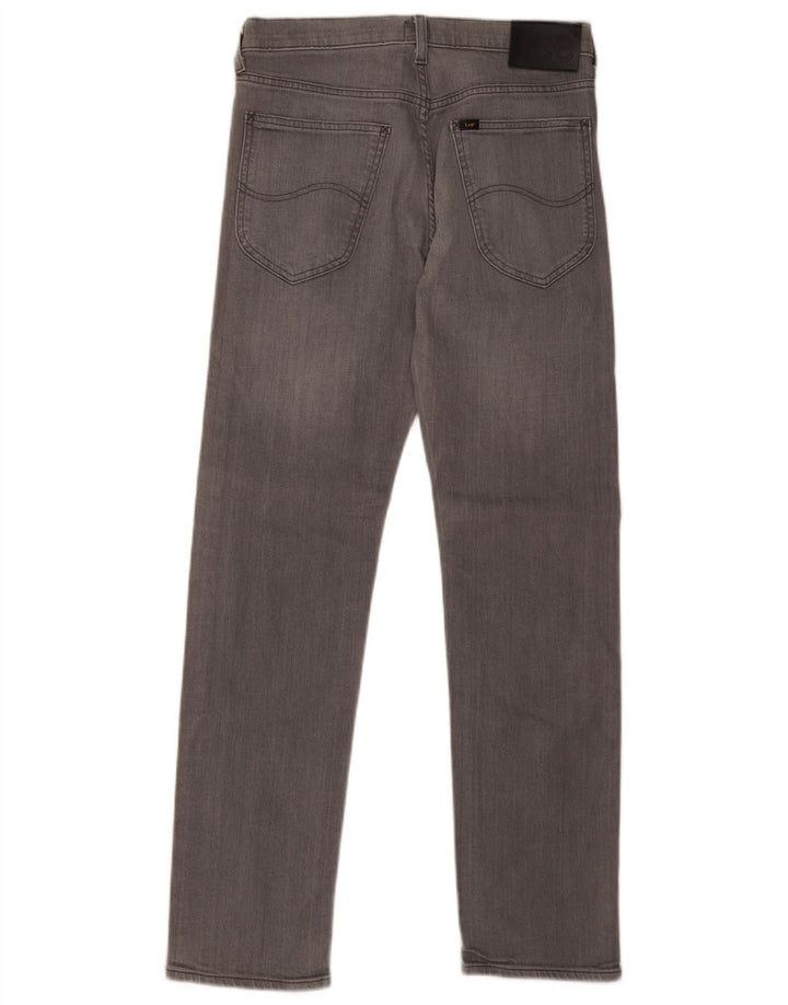 Lee Mens Daren Straight Jeans  W31 L32 Grey Cotton