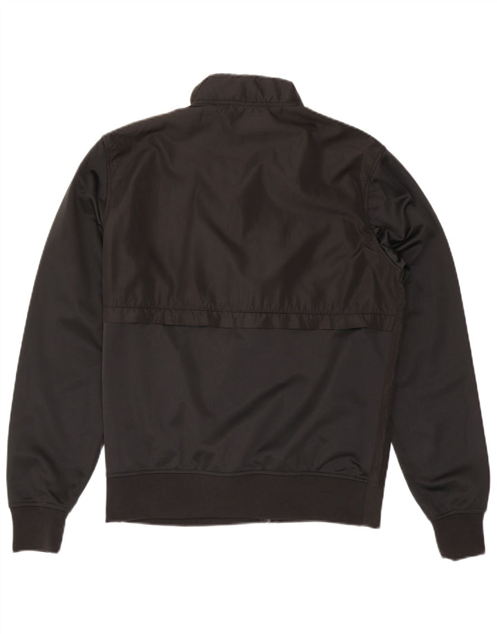 Jack & Jones Mens Bomber Jacket UK 40 Large Black Polyester