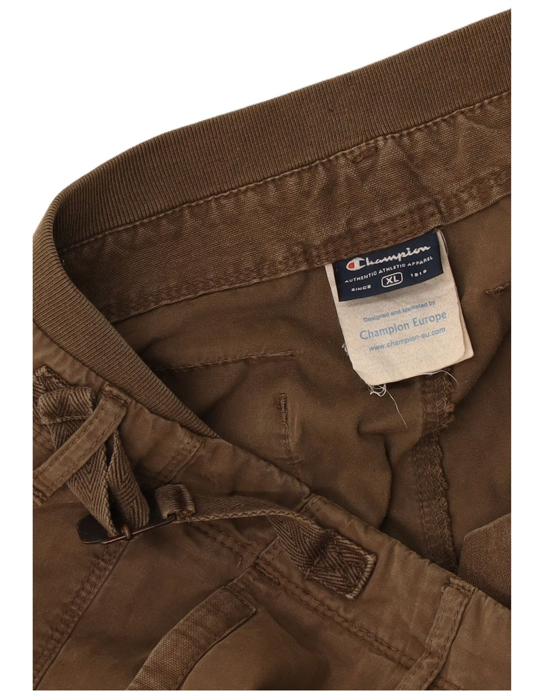 Champion Mens Cargo Shorts XL W38  Brown Cotton