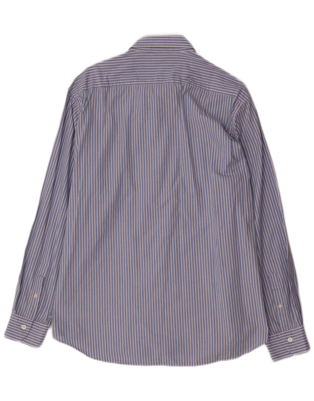 Carrera Mens Shirt 2XL Blue Striped Cotton