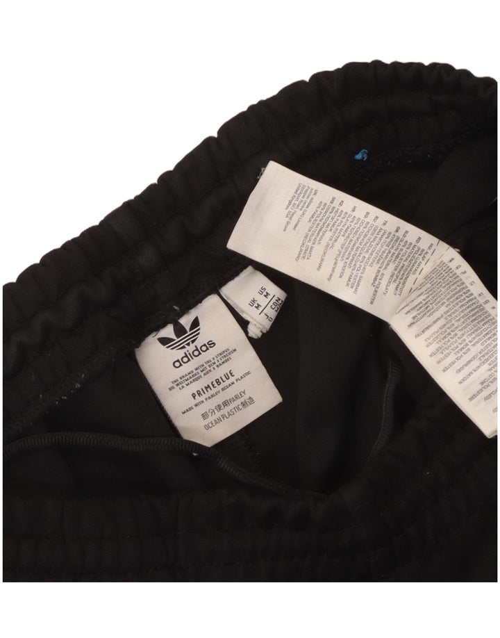 Adidas Damen Trainingshose Jogger UK 14 Medium Schwarz Polyester