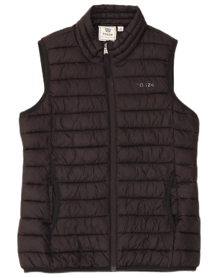TOG 24 Womens Padded Gilet UK 12 Medium Black Polyester