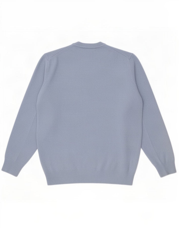Maglione maglione girocollo da uomo Zara piccolo blu
