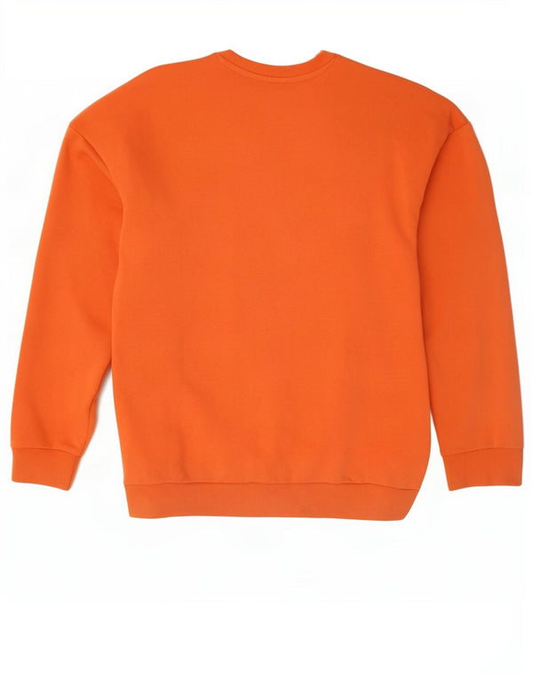 Felpa grafica da donna Diadora Jumper UK 20 2XL Cotone arancione